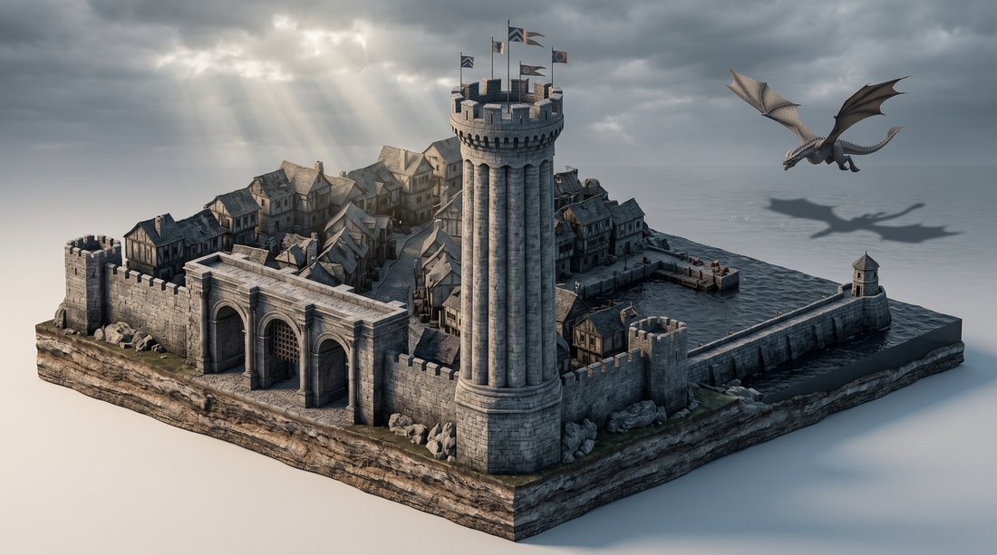 Fantastik teması, gündüz — Antalya